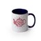 11oz Sublimation Mugs with Colored Handles & Interiors | Tazas para Sublimar, Bulk Mugs for Custom Designs & Branding | White Mugs Set of 12 or Case of 36